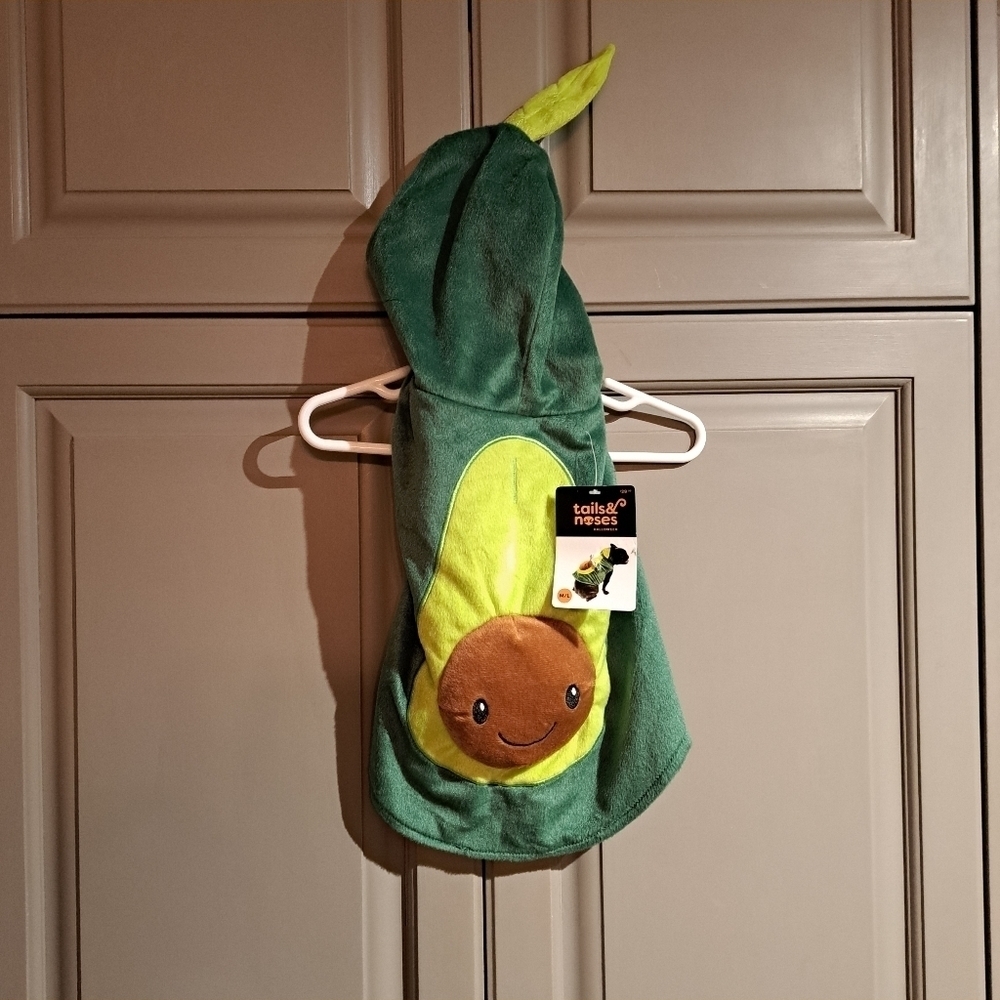 Avocado dog costume M/L 15-20lbs New